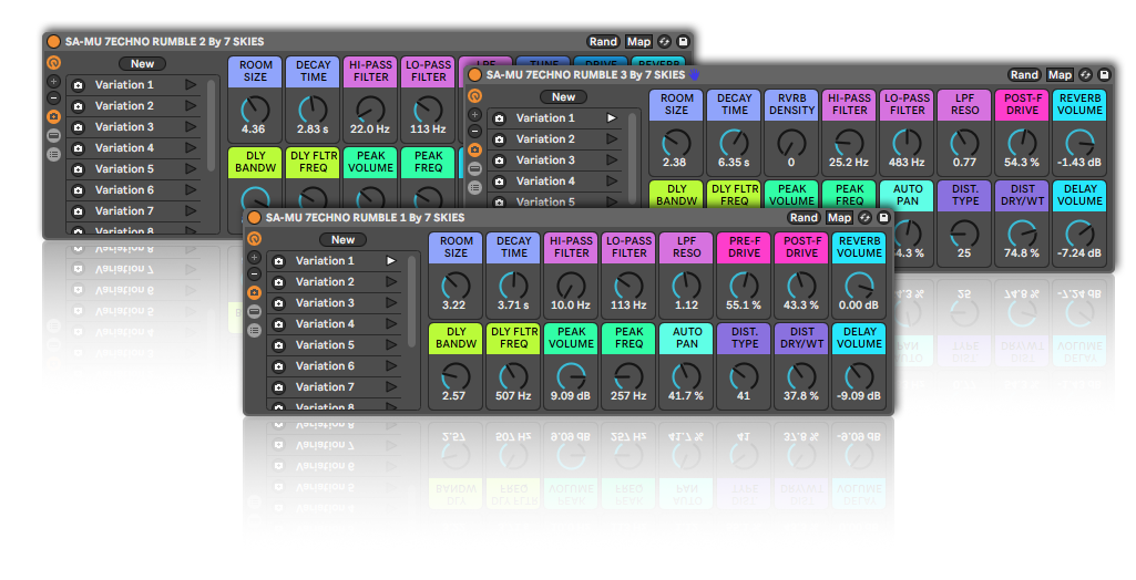 TECHNO RUMBLE KICK Chain for Ableton live